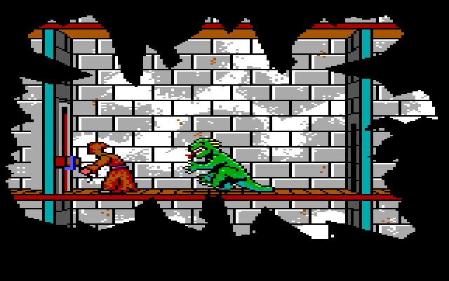 Manhunter: New York IBM PC/Compatibles Screenshot: Watch your back!