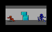 Manhunter: New York for IBM PC/Compatibles - Being chased by a robot.