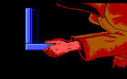 Manhunter: New York for IBM PC/Compatibles - Use this computer to track people or look up information.