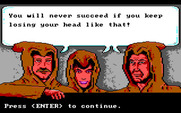 Manhunter: New York for IBM PC/Compatibles - The game authors have comments for you when you die.