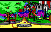 Manhunter: New York for IBM PC/Compatibles - Park entrance; which way to go?