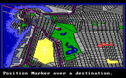 Manhunter: New York for IBM PC/Compatibles - Travelling in New York.