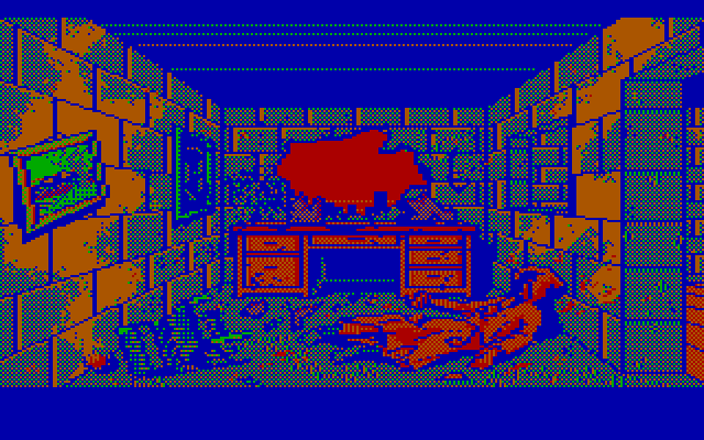 Manhunter: New York IBM PC/Compatibles Screenshot: Looks like more trouble...