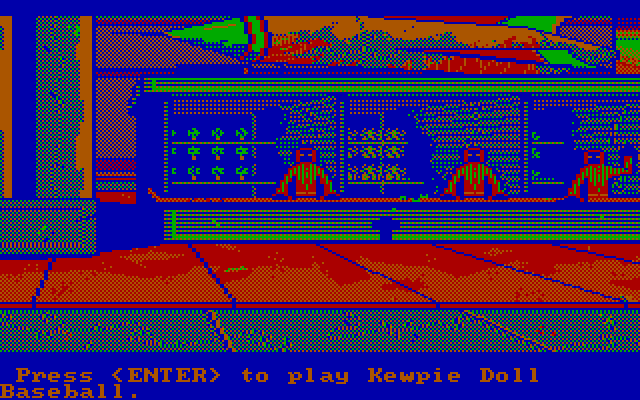 Manhunter: New York IBM PC/Compatibles Screenshot: Care to play a game?