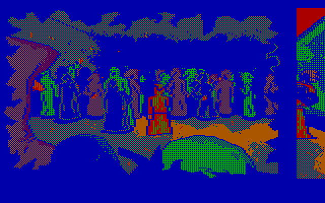 Manhunter: New York IBM PC/Compatibles Screenshot: Inside the club.