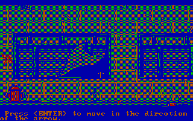 Manhunter: New York IBM PC/Compatibles Screenshot: Hmm, can I enter the building through this window?