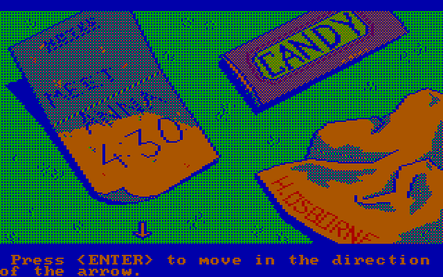 Manhunter: New York IBM PC/Compatibles Screenshot: Is this a useful clue?