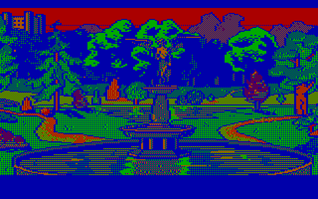 Manhunter: New York IBM PC/Compatibles Screenshot: Which way to go from here?