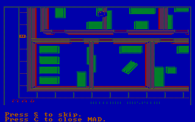 Manhunter: New York IBM PC/Compatibles Screenshot: Tracking a suspect.