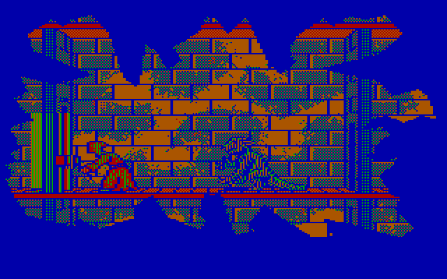 Manhunter: New York IBM PC/Compatibles Screenshot: Better watch your back...