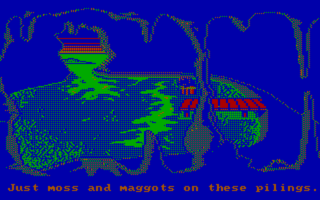 Manhunter: New York IBM PC/Compatibles Screenshot: Finally made it out of the maze.