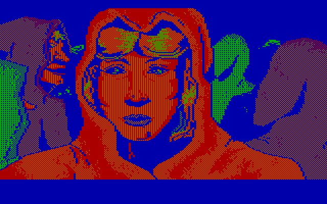 Manhunter: New York IBM PC/Compatibles Screenshot: Who is this?