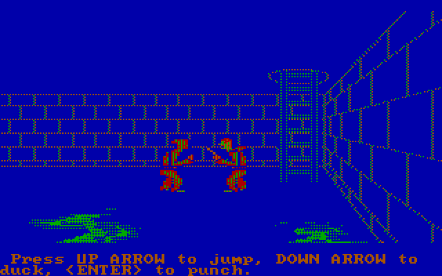 Manhunter: New York IBM PC/Compatibles Screenshot: Another action sequence...