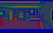 Manhunter: New York for IBM PC/Compatibles - Beginning the day in your appartment.