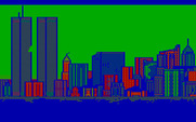 Manhunter: New York for IBM PC/Compatibles - New York City after the invasion.