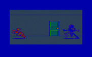 Manhunter: New York for IBM PC/Compatibles - Being chased by a robot.