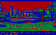 Manhunter: New York for IBM PC/Compatibles - Made it to a lake.