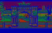 Manhunter: New York for IBM PC/Compatibles - Arrived at a park.