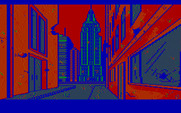 Manhunter: New York for IBM PC/Compatibles - NYC is in bad shape following the orb invasion.