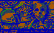 Manhunter: New York for IBM PC/Compatibles - Examining the bones.