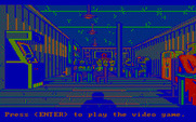 Manhunter: New York for IBM PC/Compatibles - Inside the bar.