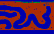 Manhunter: New York for IBM PC/Compatibles - Piloting the spaceship in an underground maze.