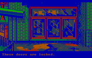 Manhunter: New York for IBM PC/Compatibles - Trying to get into a museum.