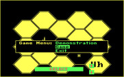 Bouncy Bee Learns Letters for IBM PC/Compatibles - Honeycomb menu