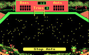 Bouncy Bee Learns Letters for IBM PC/Compatibles - Ants start moving to form a letter.