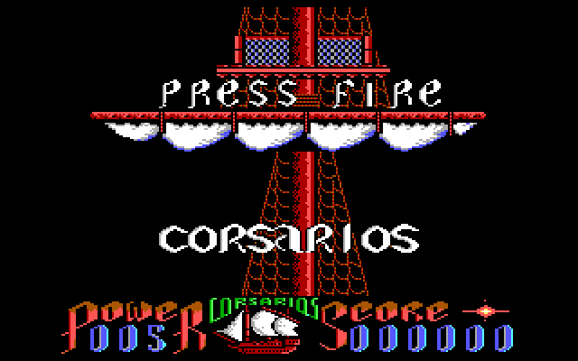 Corsarios IBM PC/Compatibles Screenshot: The 2nd scenario title screen.