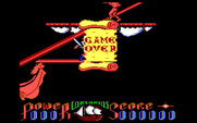 Corsarios for IBM PC/Compatibles - Game over.