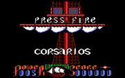 Corsarios for IBM PC/Compatibles - The 2nd scenario title screen.