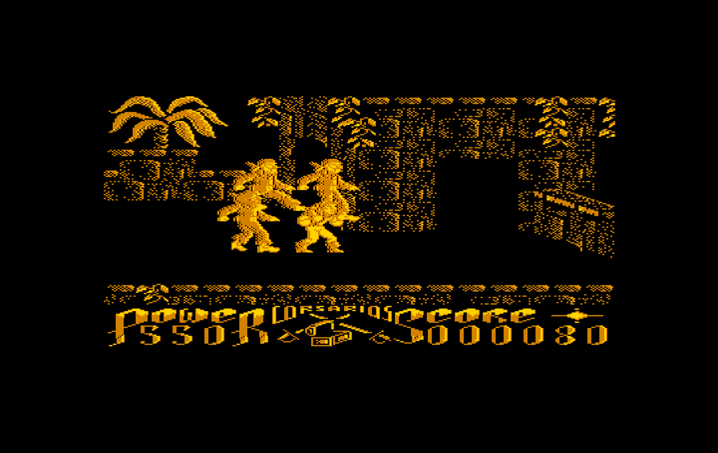 Corsarios IBM PC/Compatibles Screenshot: I'm outnumbered!