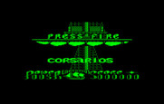 Corsarios for IBM PC/Compatibles - Press fire to begin the second scenario.