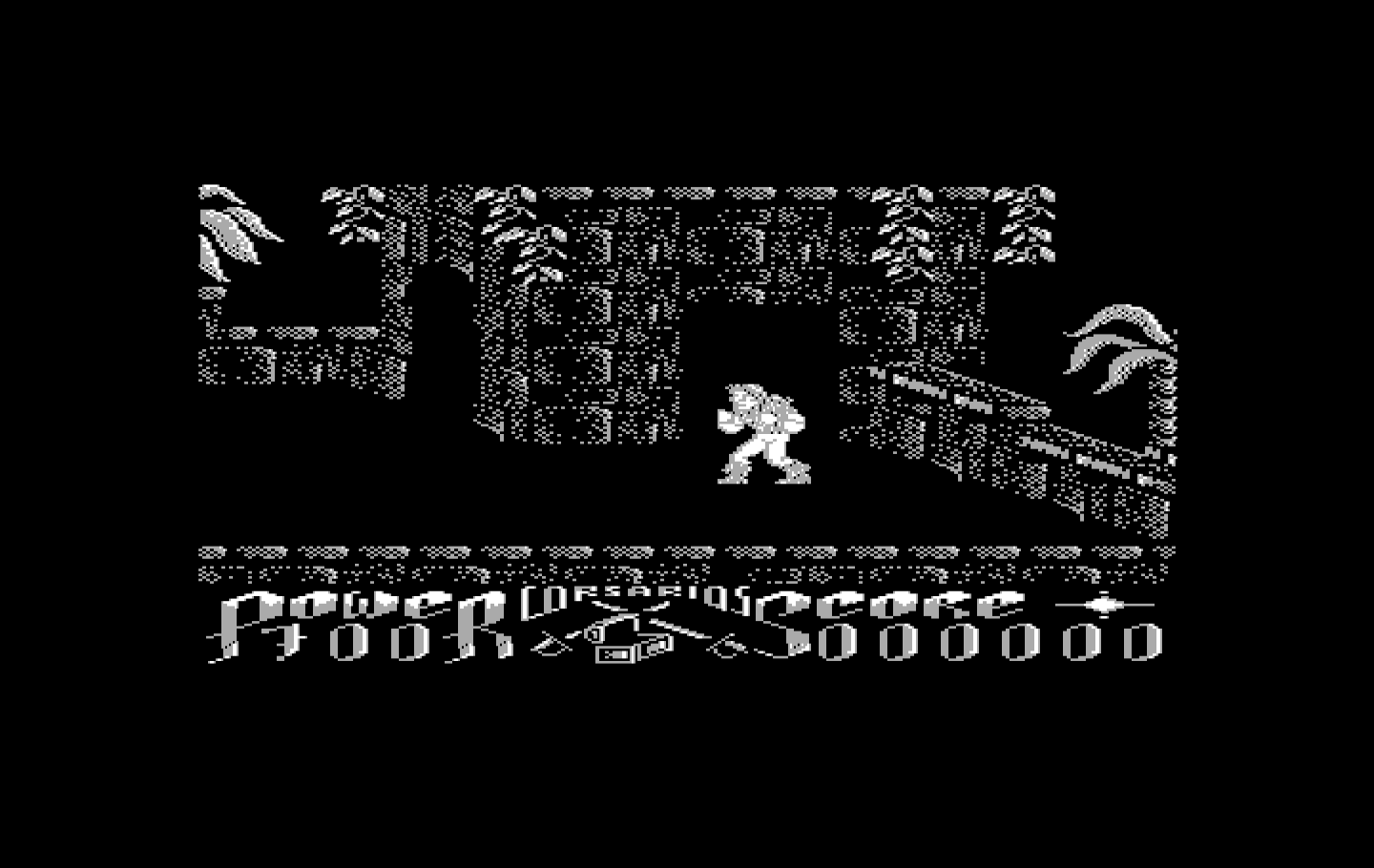 Corsarios IBM PC/Compatibles Screenshot: Game start.
