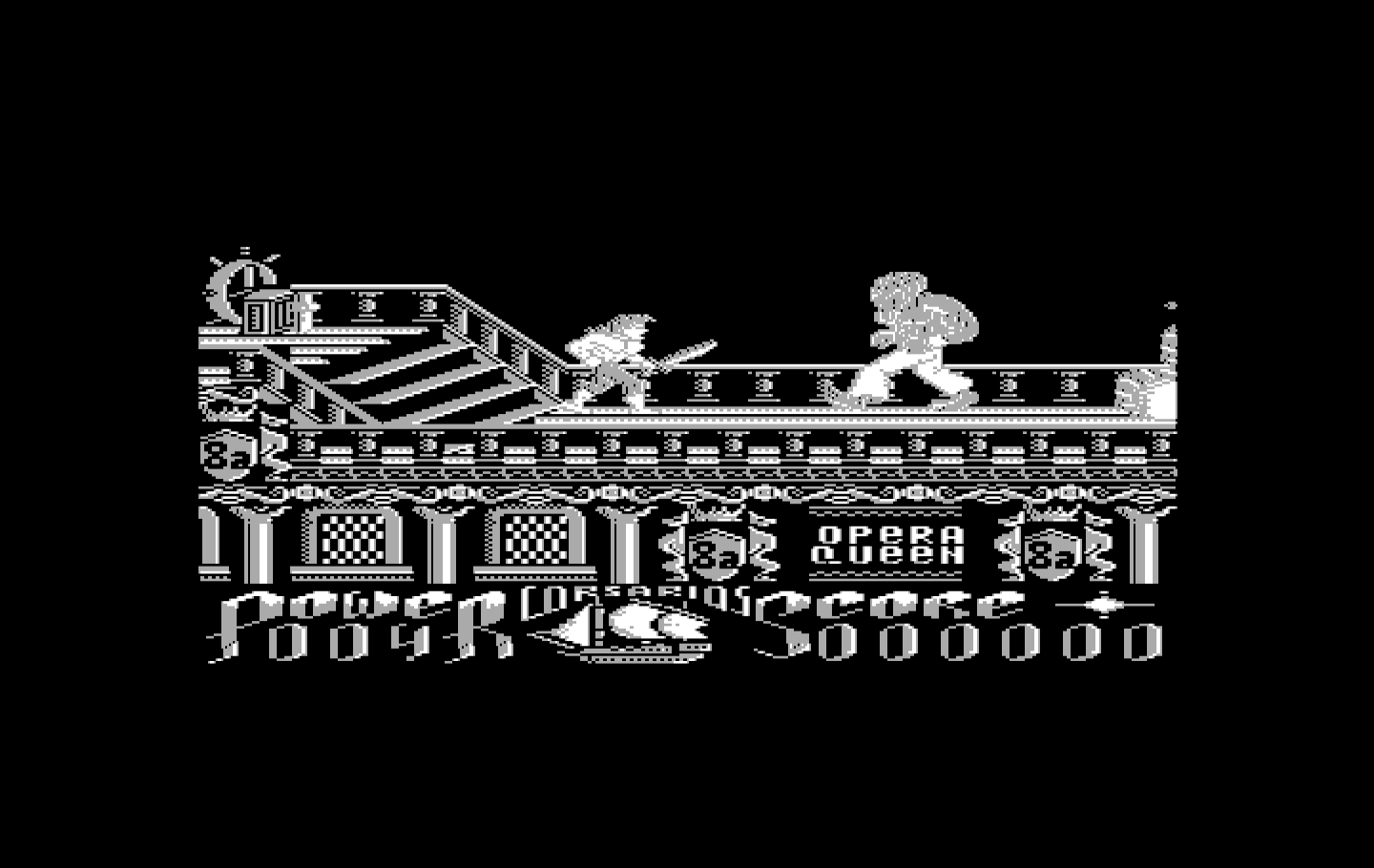 Corsarios IBM PC/Compatibles Screenshot: This opponent is large!