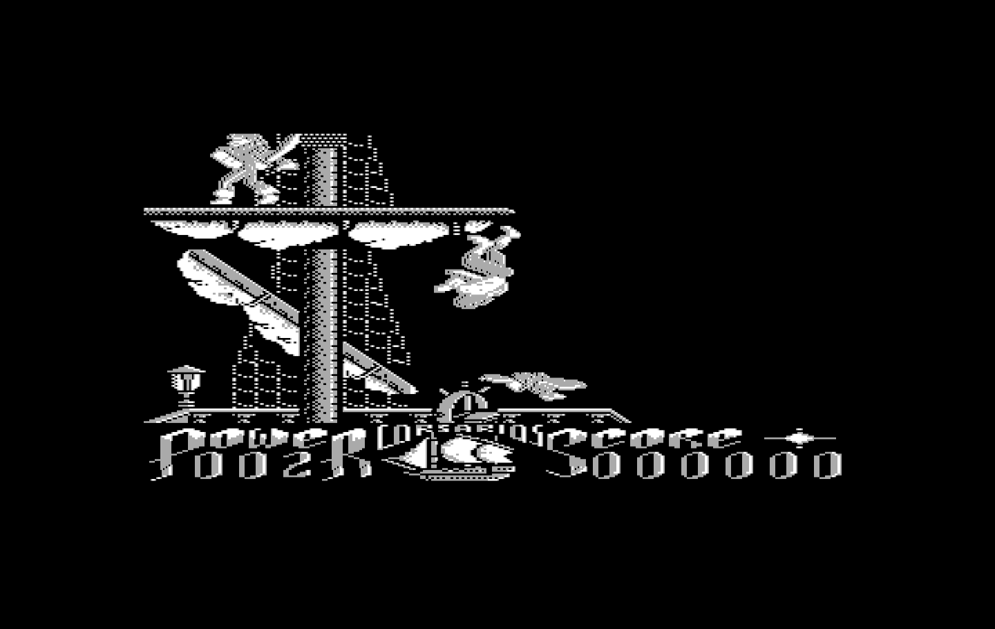 Corsarios IBM PC/Compatibles Screenshot: I'm tossed in the air!