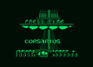 Corsarios for Amstrad PCW - Title screen for part 2.