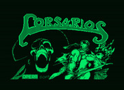 Corsarios for Amstrad PCW - Title screen.