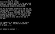 Yahtzee for IBM PC/Compatibles - Title screen and game introduction.