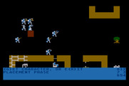 Wizard's Crown for Atari 8-bit - Another battle...this time with manual combat.