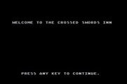 Wizard's Crown for Atari 8-bit - Welcome to the inn!