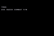 Wizard's Crown for Atari 8-bit - Use quick combat?