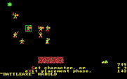 Wizard's Crown for IBM PC/Compatibles - Manual battle start.