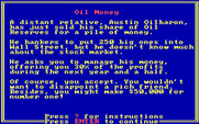 Wizard of Wall Street for IBM PC/Compatibles - Here's the scenario...