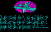 Wizard of Oz, The for IBM PC/Compatibles - About to start the adventure...