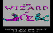 Wizard of Oz, The for IBM PC/Compatibles - Title screen.