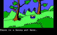 Winnie the Pooh in the Hundred Acre Wood for IBM PC/Compatibles - Hey, there's a honey pot here! Who could this belong to?