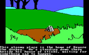 Winnie the Pooh in the Hundred Acre Wood for IBM PC/Compatibles - This is where Eeyore likes to hang out.