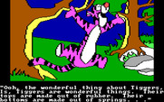 Winnie the Pooh in the Hundred Acre Wood for IBM PC/Compatibles - Tigger bounces me to another part of the woods!